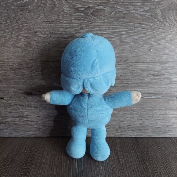 Bandai Pocoyo Plush Doll Hard Plastic Head - Picture 2 of 3